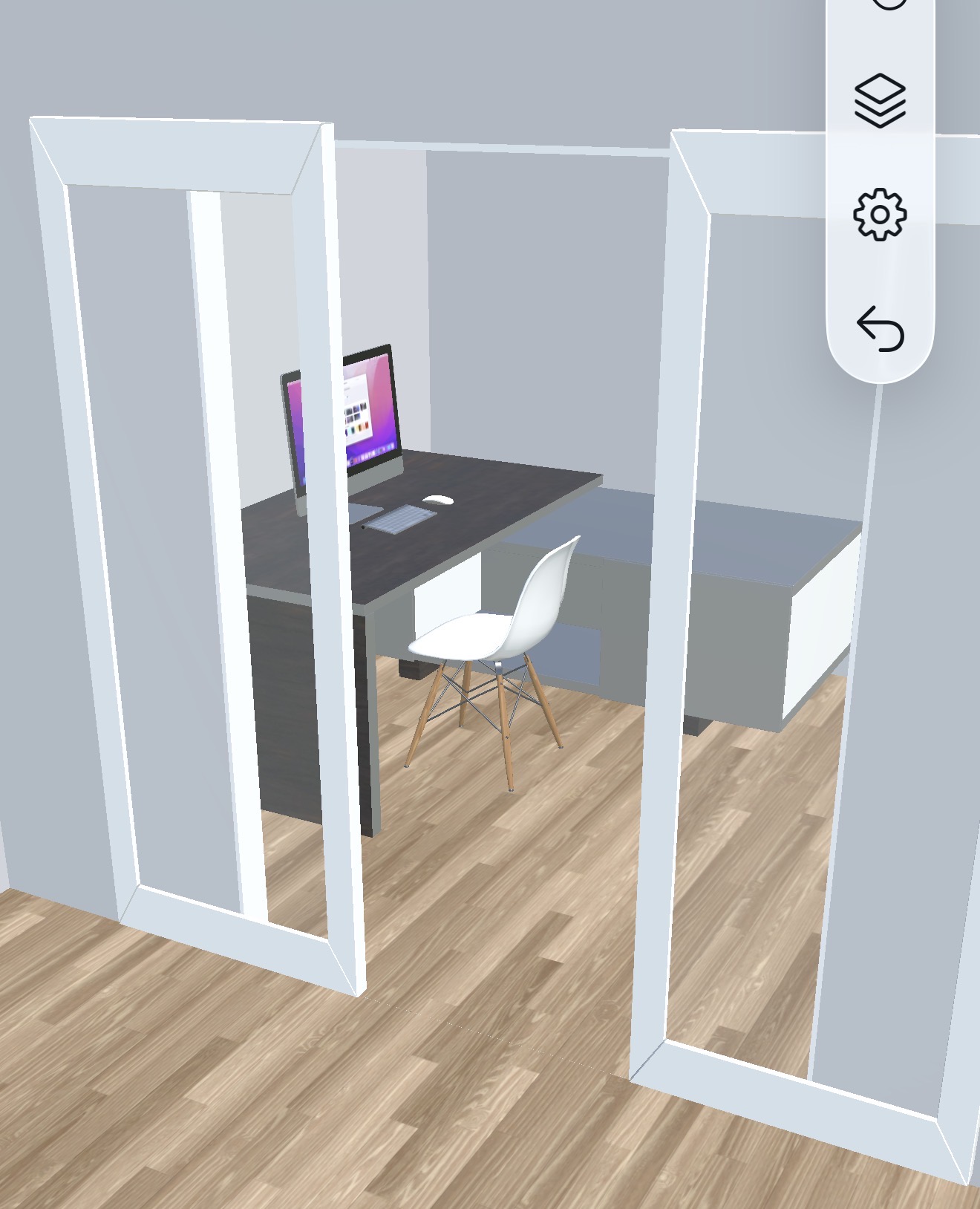 Office — initial rendering